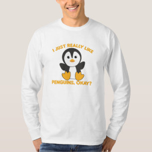 Penguin Favourite Animal Cute Penguins For Animal T-Shirt