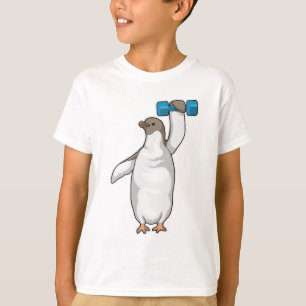 Penguin Fitness Dumbbell T-Shirt