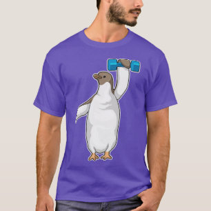 Penguin Fitness Dumbbell T-Shirt