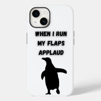 penguin flaps applaud inappropriate embarrassing Case-Mate iPhone 14 case