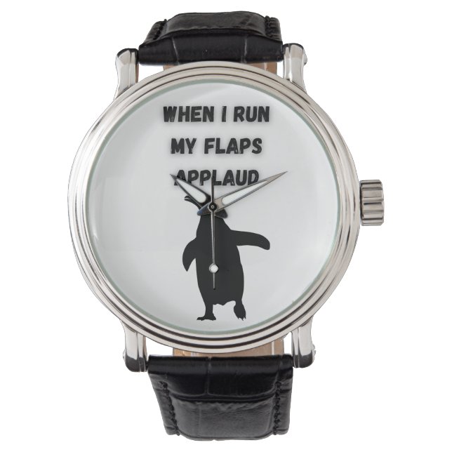 penguin flaps applaud inappropriate embarrassing watch (Front)