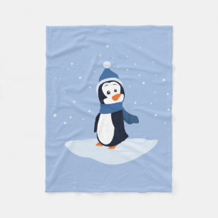 Penguin Fleece Blanket