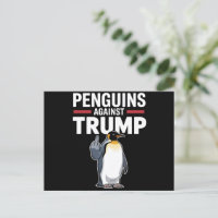 Penguin Flippers Up Resist Penguins Against Trump