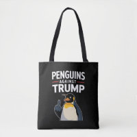 Penguin Flippers Up Resist Penguins Against Trump
