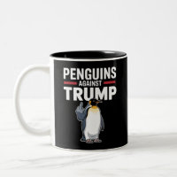 Penguin Flippers Up Resist Penguins Against Trump