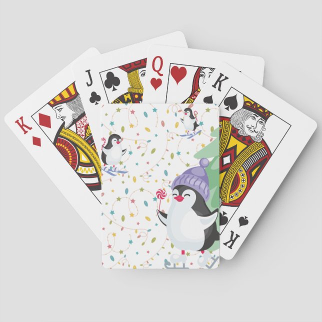 Penguin Folly Playing Cards (Back)