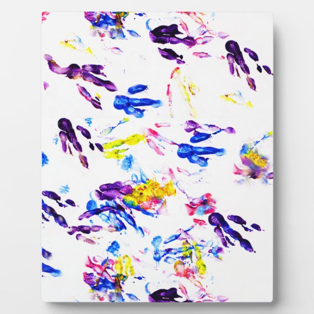 penguin footprints plaque (Front)