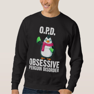 Penguin For Men Women Bird Aquatic Winter Animal Sweatshirt