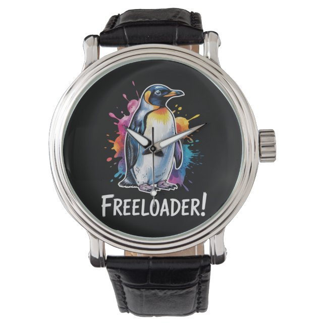 Penguin Freeloader Resist Politics Watch (Front)