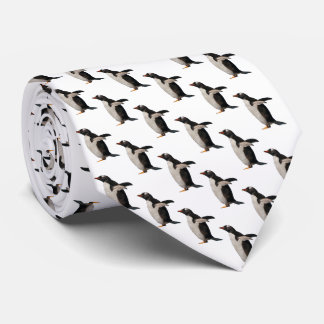 Penguin Frenzy Tie (Choose Colour)