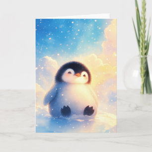 Penguin Frosty Beginnings Card