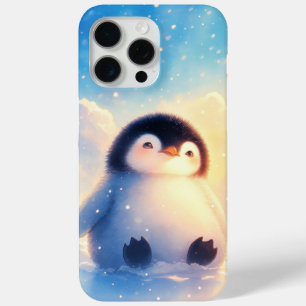 Penguin Frosty Beginnings iPhone 15 Pro Max Case