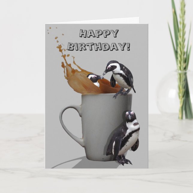 Penguin fun! card (Front)