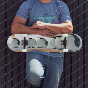 Penguin Fun In The Sun Skateboard