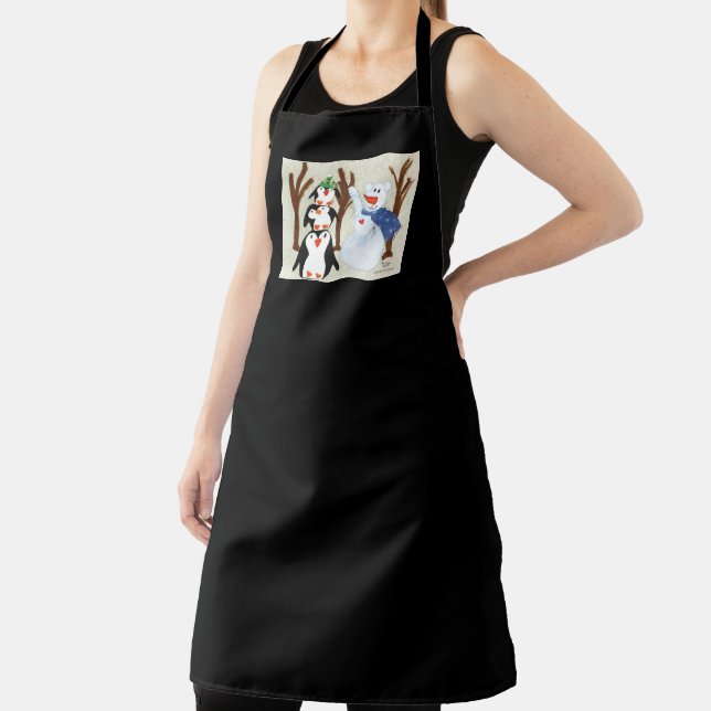 Penguin Fun - Kids Art for CHOC Apron (Insitu)