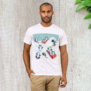 Penguin Fun Mens T-Shirt