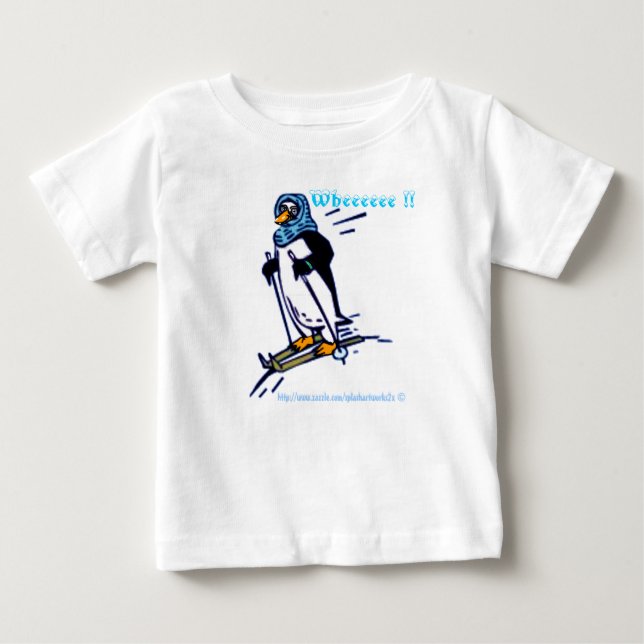 Penguin Fun-Wheee Tee shirt 4 me !! (Front)