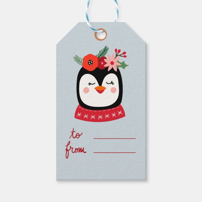 Penguin Gift Tags (Front)
