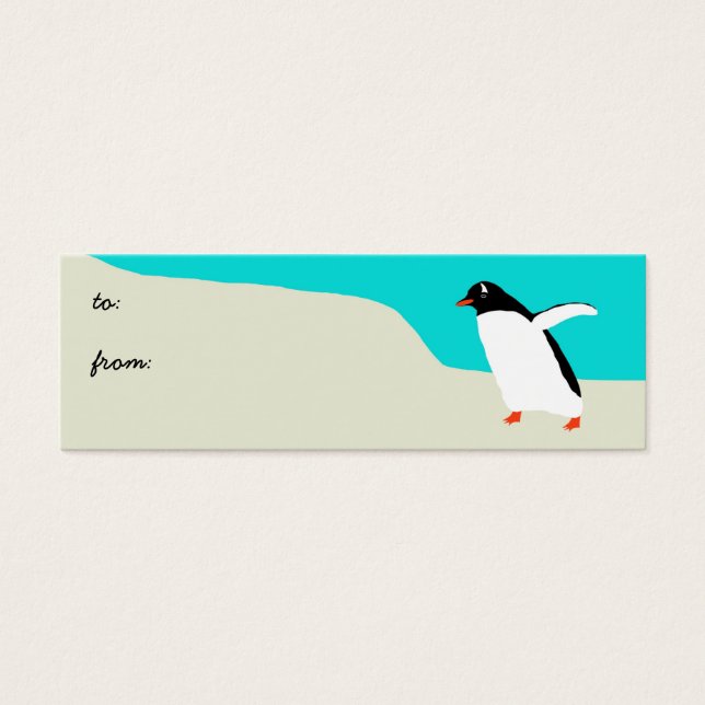 Penguin Gift Tags (Front)