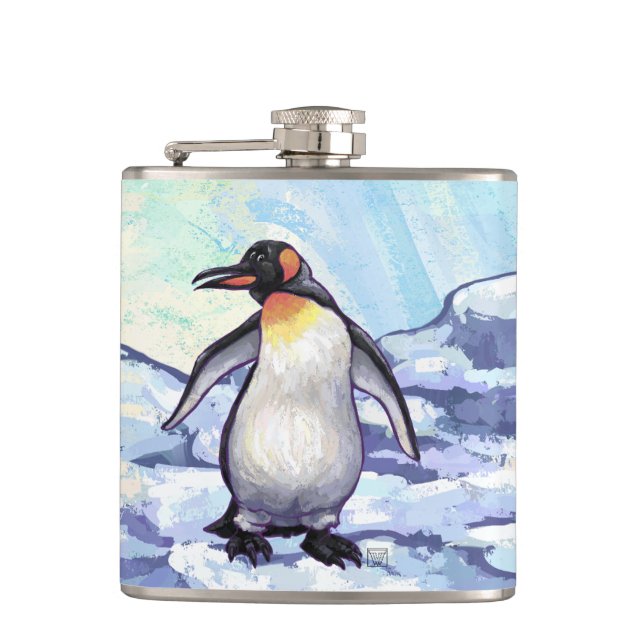 Penguin Gifts & Accessories Hip Flask (Front)