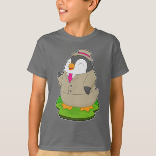 Penguin Groom Suit Wedding T-Shirt