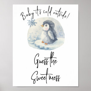 Penguin - Guess the sweet mess Poster