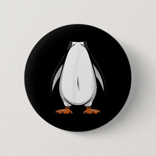 Penguin Halloween Outfit Funny Simple Kids Costume 6 Cm Round Badge