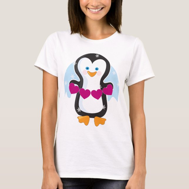 Penguin Heart T-Shirt (Front)