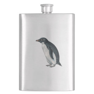 Penguin Hip Flask