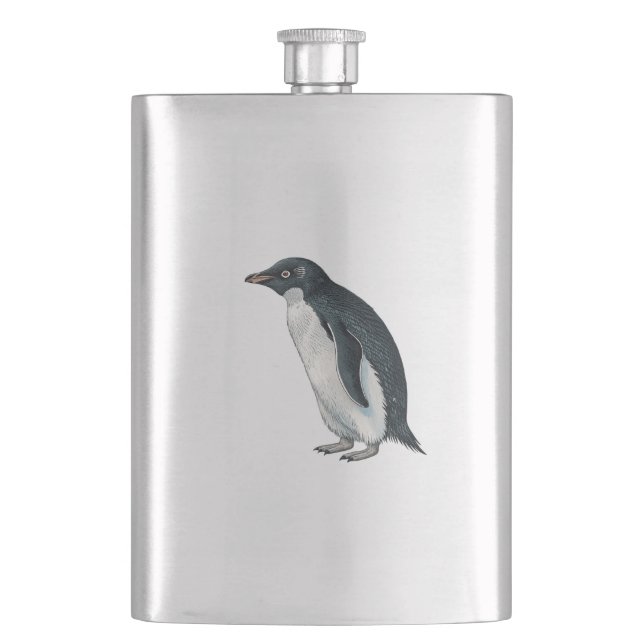 Penguin Hip Flask (Front)