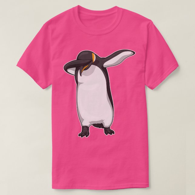 Penguin Hip Hop Dance T-Shirt (Design Front)