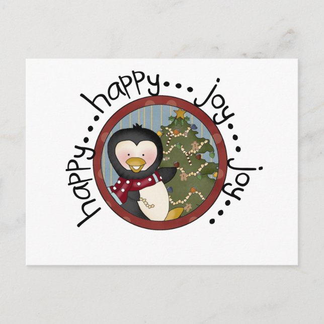 Penguin Holiday T-shirts and Gifts (Front)