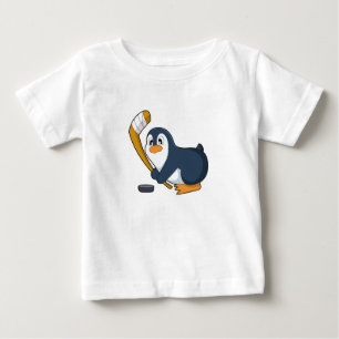 Penguin Ice hockey Ice hockey stick Baby T-Shirt