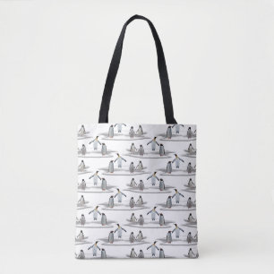 Penguin Iceberg Party All Over Print Bag