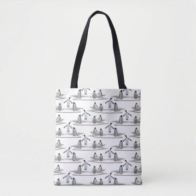 Penguin Iceberg Party All Over Print Bag (Front)