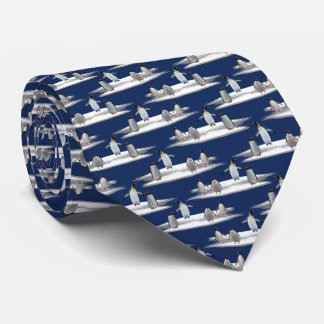 Penguin Iceberg Party Tie (Navy)
