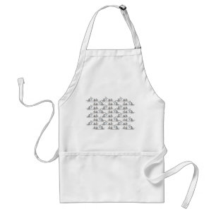 Penguin Icebergy Party Apron