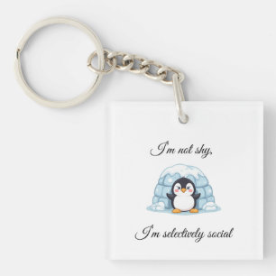 Penguin & Igloo Keychain