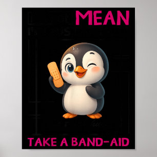 Penguin I'm Not Mean I'm Just Honest The Truth Hur Poster