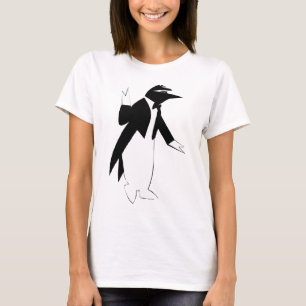 Penguin in a Tuxedo - Cool As Ice Hipster T-Shirt