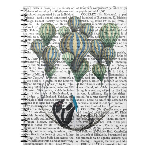 Penguin in Hammock Balloon Notebook (Front)