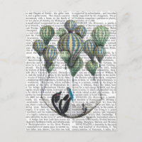 Penguin in Hammock Balloon