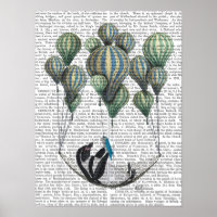 Penguin in Hammock Balloon