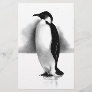 PENGUIN IN PENCIL: REALISM ART