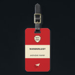 Penguin-inspired Book Cover Luggage Tag<br><div class="desc">A design inspired by the classic Penguin book cover. Add your own adventure book title,  name and contact details for a truly inspiration and personalized gift either for yourself or for a special someone. A perfect gift idea for the would be author and adventurer amongst us.</div>