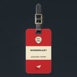 Penguin-inspired Book Cover Luggage Tag<br><div class="desc">A design inspired by the classic Penguin book cover. Add your own adventure book title,  name and contact details for a truly inspiration and personalized gift either for yourself or for a special someone. A perfect gift idea for the would be author and adventurer amongst us.</div>