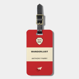 Penguin-inspired Book Cover Luggage Tag