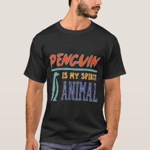 Penguin Is My Spirit Animal Cute Penguin 08 T-Shirt