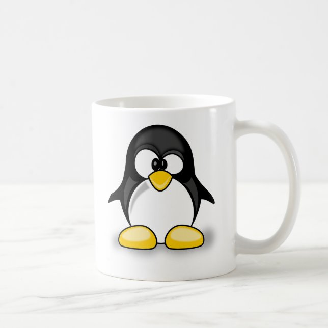 Penguin items coffee mug (Right)