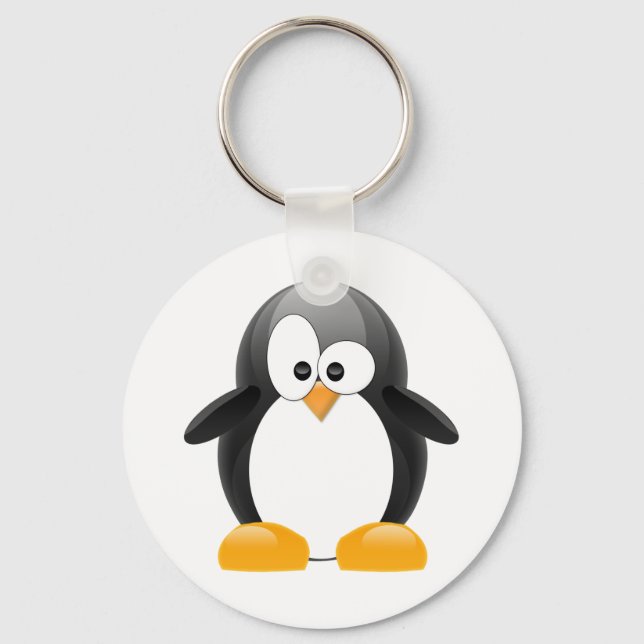 Penguin Key Ring (Front)
